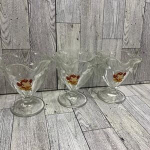 FINAL SALE Leaving Poshmark! 3 Vintage Borden Elsie Cow ice cream glass dishes